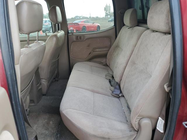 5TEGN92N14Z317434 - 2004 TOYOTA TACOMA DOUBLE CAB PRERUNNER BURGUNDY photo 10