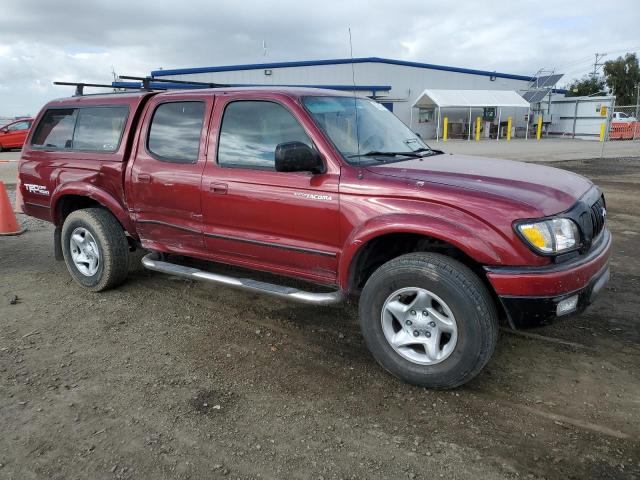 5TEGN92N14Z317434 - 2004 TOYOTA TACOMA DOUBLE CAB PRERUNNER BURGUNDY photo 4