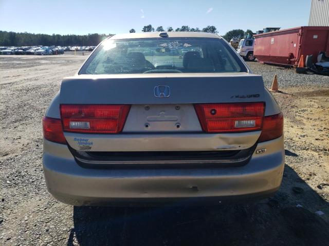 1HGCM66525A047508 - 2005 HONDA ACCORD EX TAN photo 6