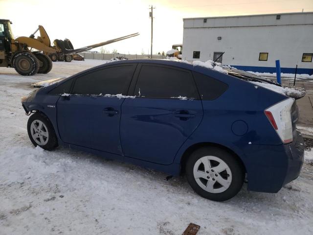 JTDKN3DU0B0293359 - 2011 TOYOTA PRIUS BLUE photo 2