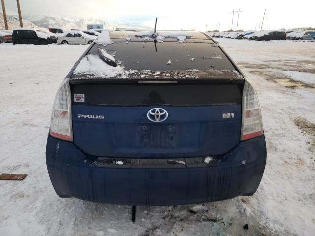 JTDKN3DU0B0293359 - 2011 TOYOTA PRIUS BLUE photo 6