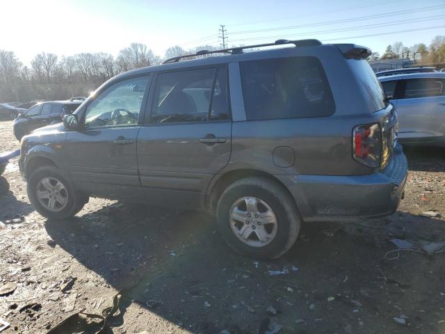 5FNYF18298B056187 - 2008 HONDA PILOT VP GRAY photo 2