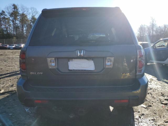 5FNYF18298B056187 - 2008 HONDA PILOT VP GRAY photo 6