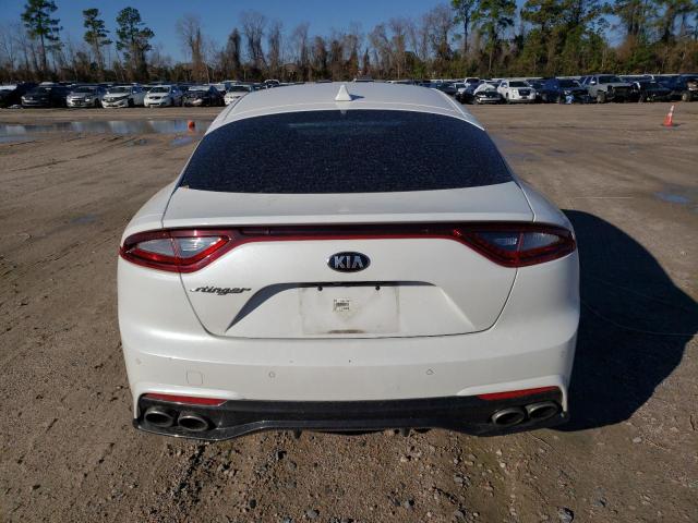 KNAE15LA0J6015548 - 2018 KIA STINGER WHITE photo 6