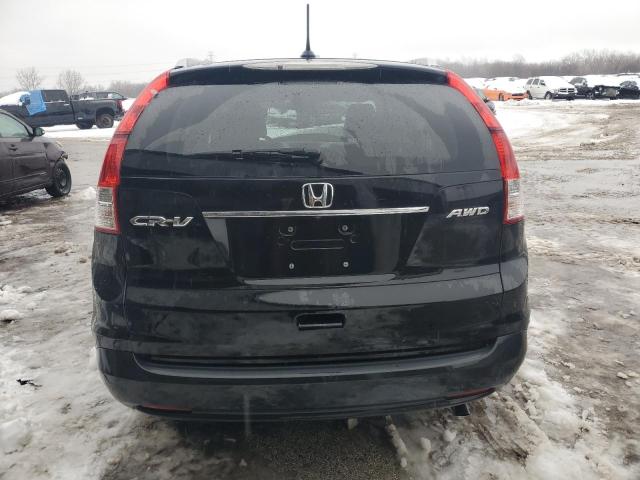 5J6RM4H75CL024831 - 2012 HONDA CR-V EXL BLACK photo 6