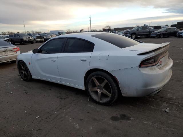 2C3CDXBG1GH277416 - 2016 DODGE CHARGER SE WHITE photo 2