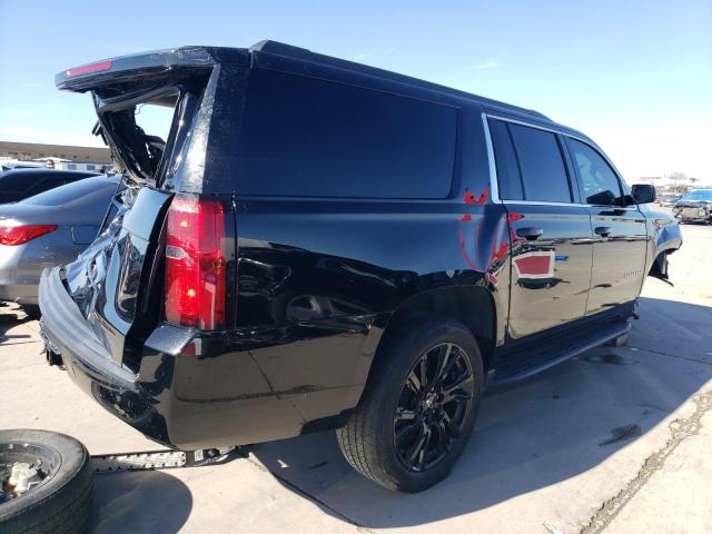 1GNSCHKC8KR206663 - 2019 CHEVROLET SUBURBAN C1500 LT BLACK photo 3