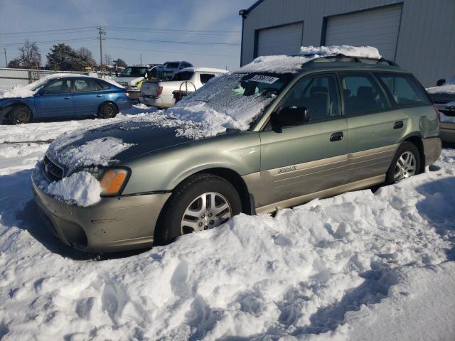 4S3BH675247628189 - 2004 SUBARU LEGACY OUTBACK AWP 绿色 照片 1