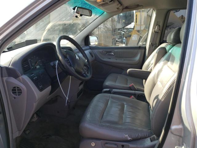 5FNRL18054B028196 - 2004 HONDA ODYSSEY EXL SILVER photo 7