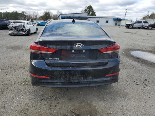 5NPD84LF3HH183989 - 2017 HYUNDAI ELANTRA SE BLACK photo 6