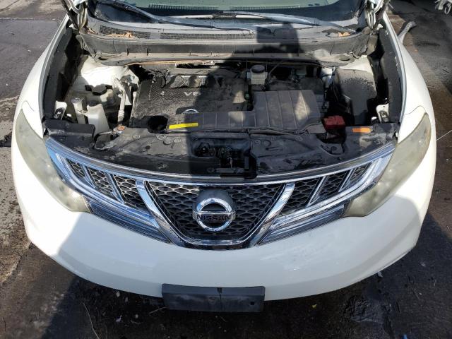 JN8AZ1MW5CW225924 - 2012 NISSAN MURANO S WHITE photo 12