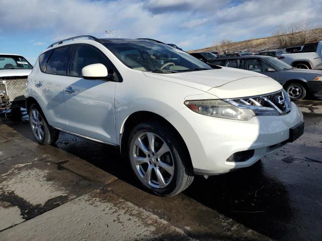 JN8AZ1MW5CW225924 - 2012 NISSAN MURANO S WHITE photo 4