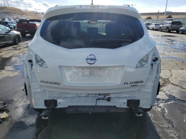 JN8AZ1MW5CW225924 - 2012 NISSAN MURANO S WHITE photo 6