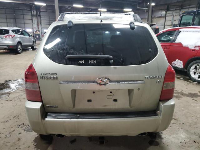 KM8JN12DX6U281281 - 2006 HYUNDAI TUCSON GLS SILVER photo 6