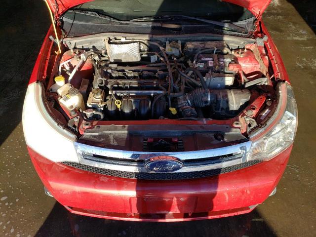 1FAHP36N69W266450 - 2009 FORD FOCUS SES RED photo 11