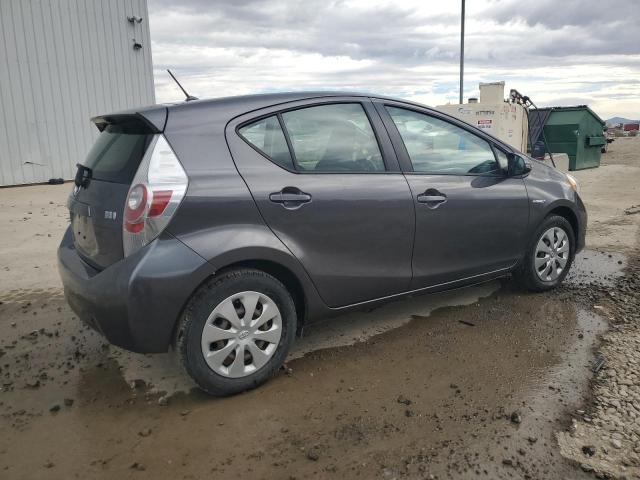 JTDKDTB32E1063771 - 2014 TOYOTA PRIUS C CHARCOAL photo 3