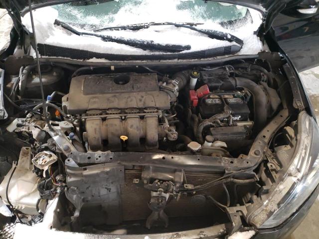 3N1AB7AP5HY238367 - 2017 NISSAN SENTRA S BLACK photo 11