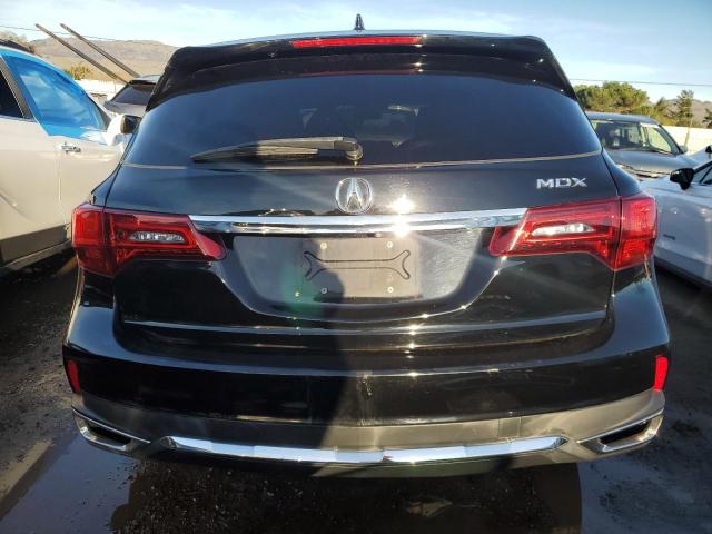 5FRYD3H59HB009607 - 2017 ACURA MDX TECHNOLOGY BLACK photo 6