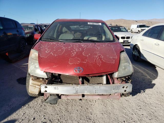 JTDKB20U473244146 - 2007 TOYOTA PRIUS RED photo 5