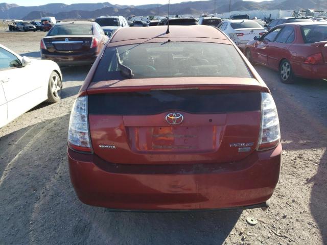 JTDKB20U473244146 - 2007 TOYOTA PRIUS RED photo 6