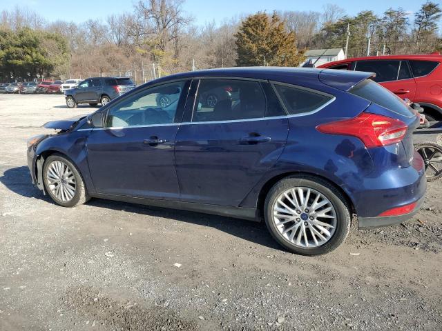 1FADP3N21HL252381 - 2017 FORD FOCUS TITANIUM BLUE photo 2