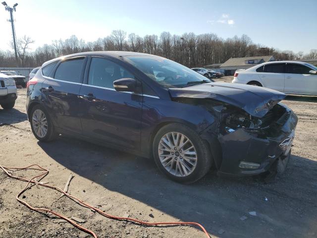 1FADP3N21HL252381 - 2017 FORD FOCUS TITANIUM BLUE photo 4