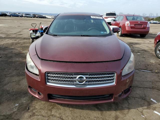 1N4AA5AP7AC815179 - 2010 NISSAN MAXIMA S MAROON photo 5