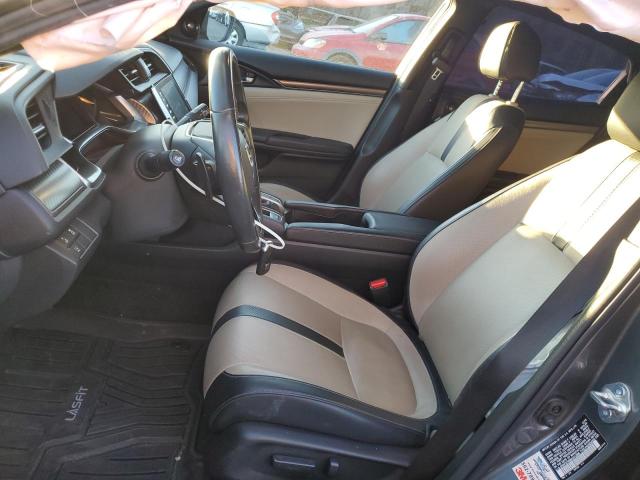 SHHFK7H99KU412596 - 2019 HONDA CIVIC SPORT TOURING GRAY photo 7