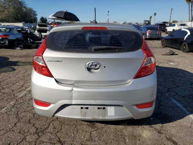 KMHCT5AE9DU127724 - 2013 HYUNDAI ACCENT GLS SILVER photo 6