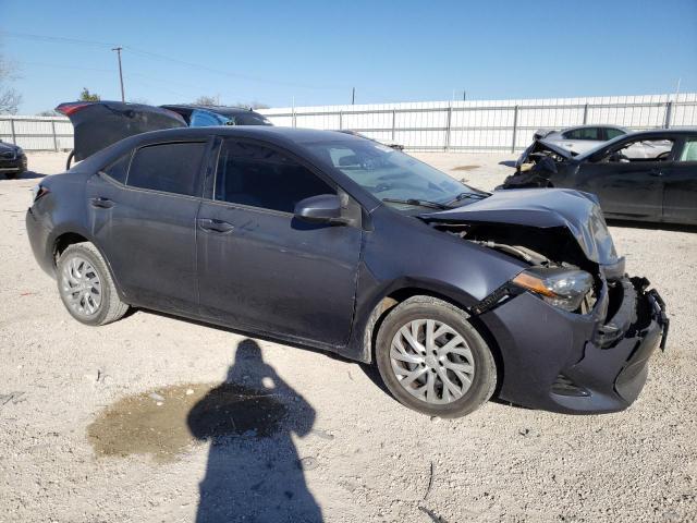 5YFBURHE0JP815369 - 2018 TOYOTA COROLLA L GRAY photo 4