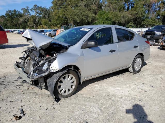 3N1CN7AP0FL938615 - 2015 NISSAN VERSA S SILVER photo 1