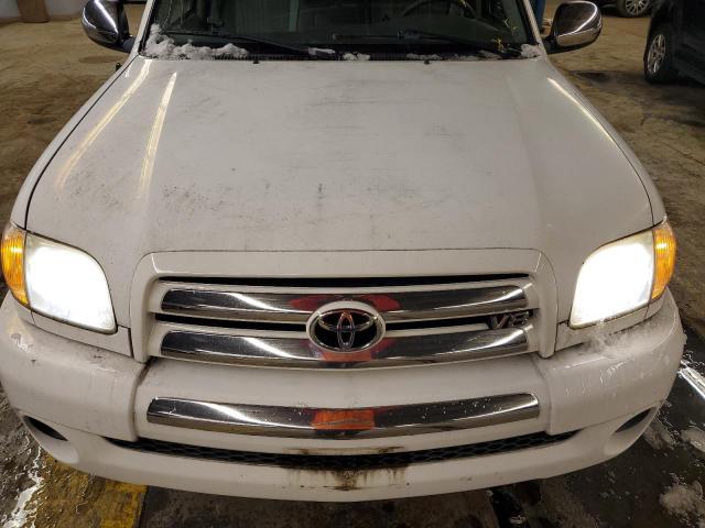 5TBBT44166S480750 - 2006 TOYOTA TUNDRA ACCESS CAB SR5 WHITE photo 11