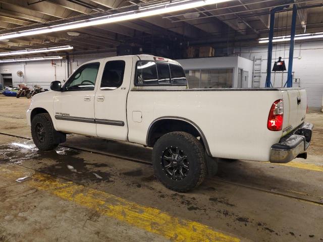 5TBBT44166S480750 - 2006 TOYOTA TUNDRA ACCESS CAB SR5 WHITE photo 2