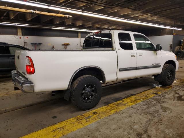 5TBBT44166S480750 - 2006 TOYOTA TUNDRA ACCESS CAB SR5 WHITE photo 3