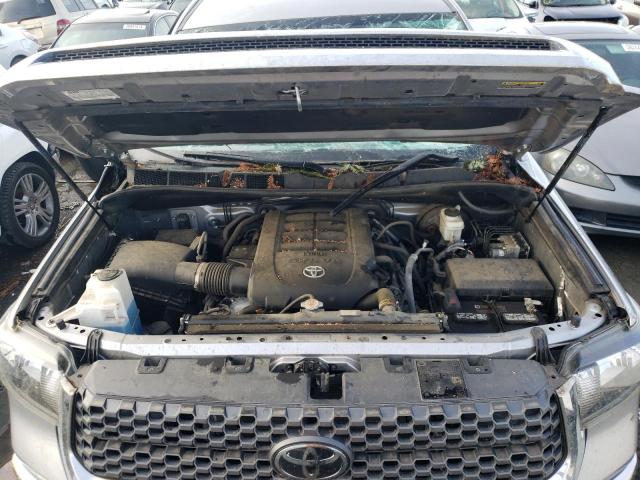 5TFDY5F18LX927511 - 2020 TOYOTA TUNDRA CREWMAX SR5 SILVER photo 11