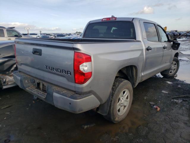 5TFDY5F18LX927511 - 2020 TOYOTA TUNDRA CREWMAX SR5 SILVER photo 3