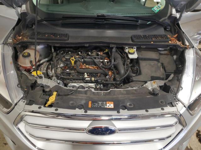 1FMCU9GD7KUB44103 - 2019 FORD ESCAPE SE SILVER photo 11