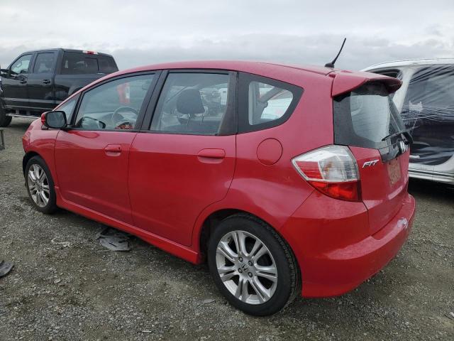 JHMGE88469S063948 - 2009 HONDA FIT SPORT RED photo 2