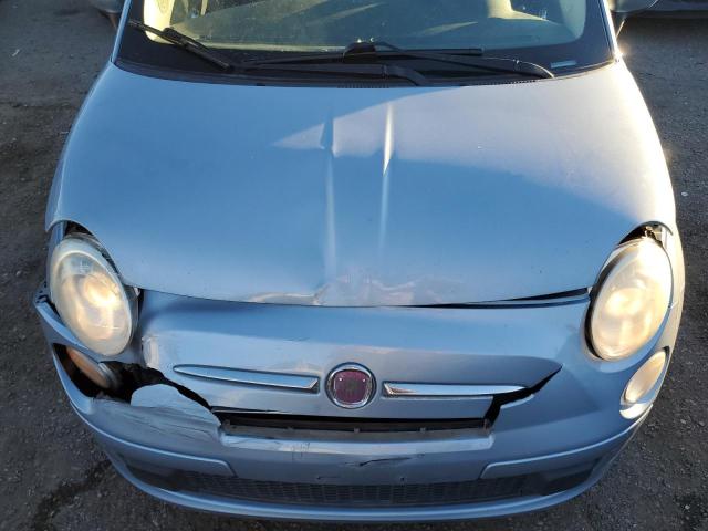 3C3CFFAR3DT534263 - 2013 FIAT 500 POP SILVER photo 11