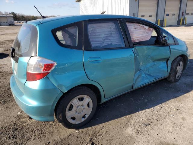 JHMGE8G31DC020615 - 2013 HONDA FIT BLUE photo 3