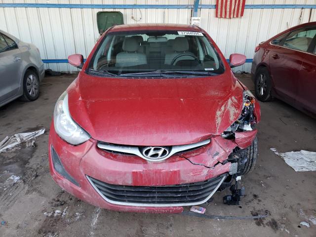 KMHDH4AE7EU204771 - 2014 HYUNDAI ELANTRA SE RED photo 5