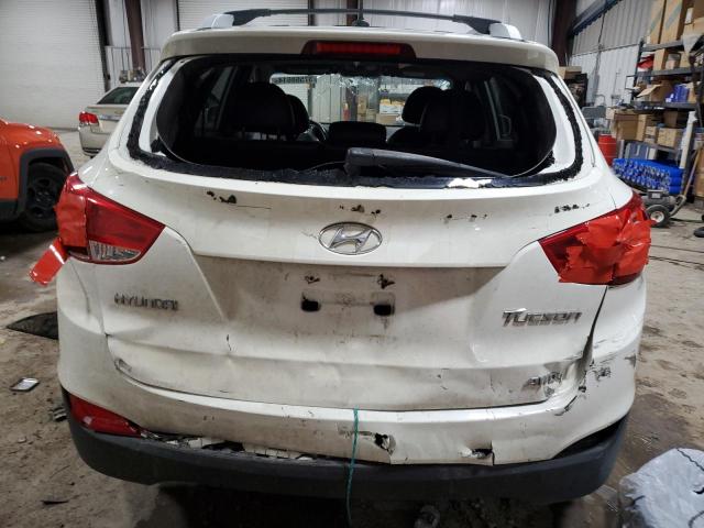 KM8JUCAC9CU341070 - 2012 HYUNDAI TUCSON GLS WHITE photo 6