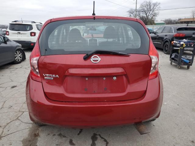 3N1CE2CP7FL354857 - 2015 NISSAN VERSA NOTE S RED photo 6