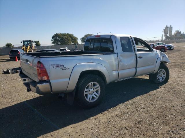 5TETU62N75Z039687 - 2005 TOYOTA TACOMA PRERUNNER ACCESS CAB SILVER photo 3