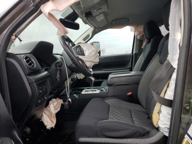 5TFUY5F17LX883257 - 2020 TOYOTA TUNDRA DOUBLE CAB SR/SR5 CHARCOAL photo 7
