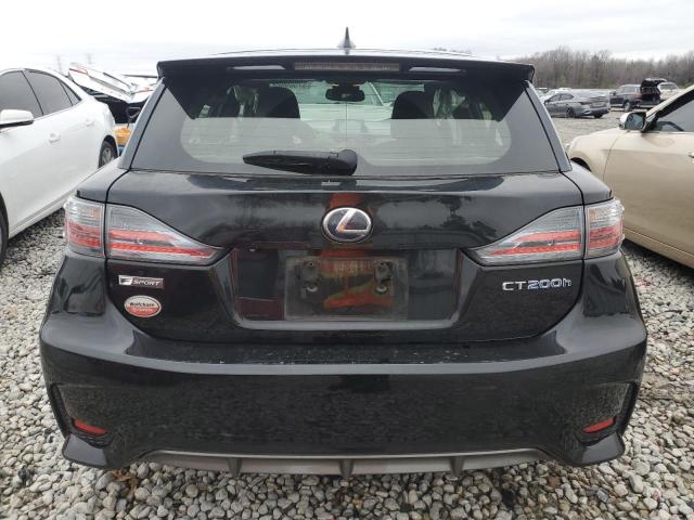 JTHKD5BH0F2238259 - 2015 LEXUS CT 200 BLACK photo 6