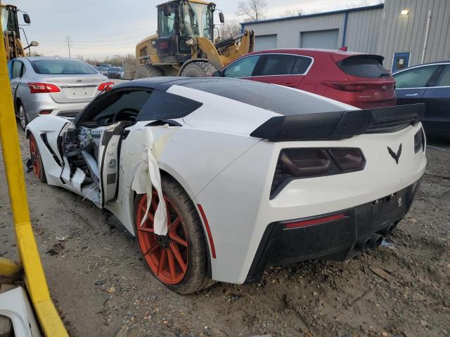 1G1YA2D71G5122505 - 2016 CHEVROLET CORVETTE STINGRAY 1LT WHITE photo 2