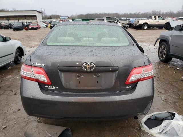 4T4BF3EKXBR115611 - 2011 TOYOTA CAMRY BASE GRAY photo 6