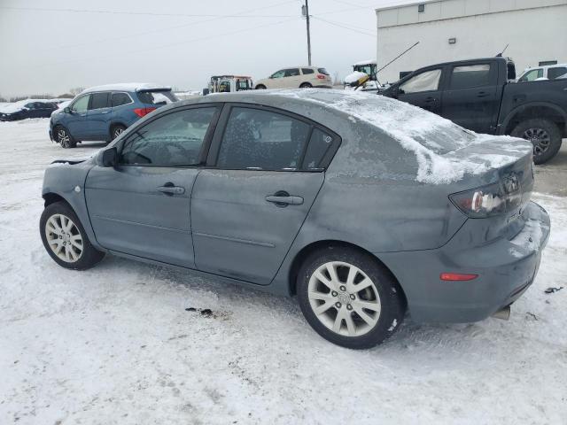 JM1BK32F981842105 - 2008 MAZDA 3 I GRAY photo 2