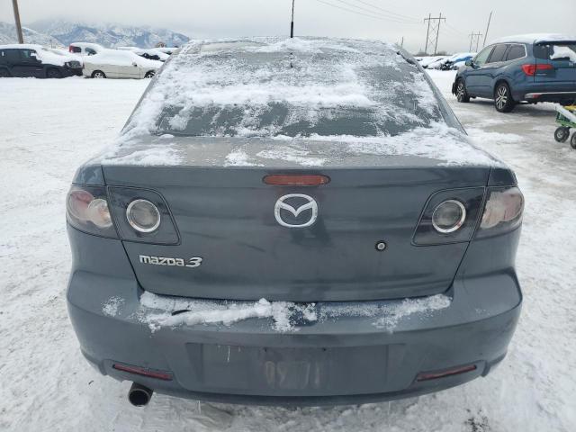 JM1BK32F981842105 - 2008 MAZDA 3 I GRAY photo 6